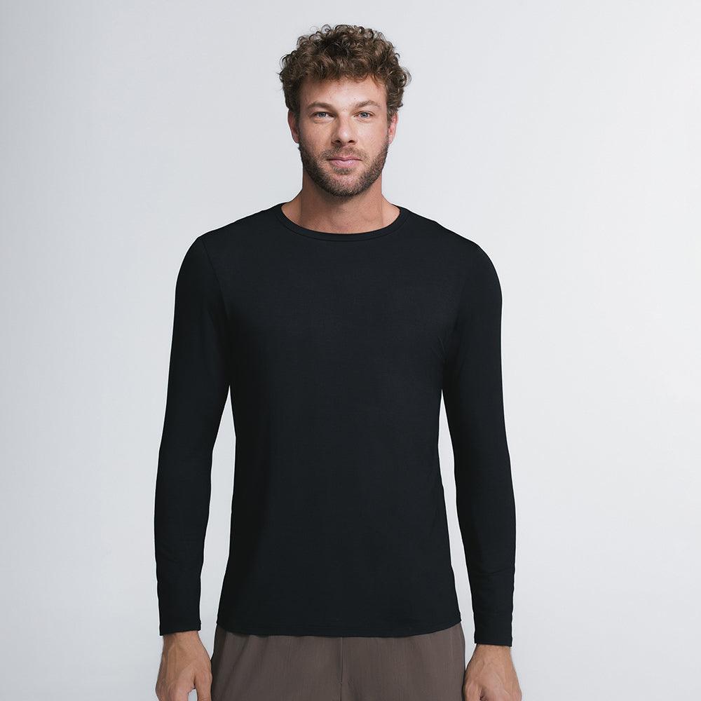 Tech Long Sleeve T-Shirt - Black