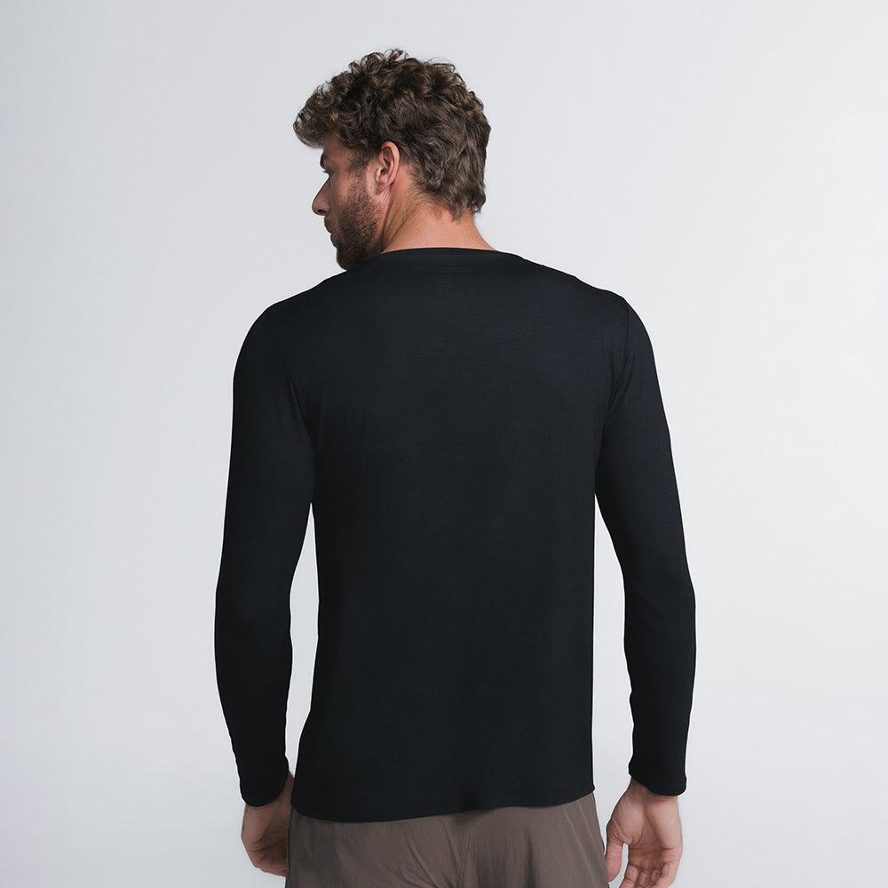Tech Long Sleeve T-Shirt - Black