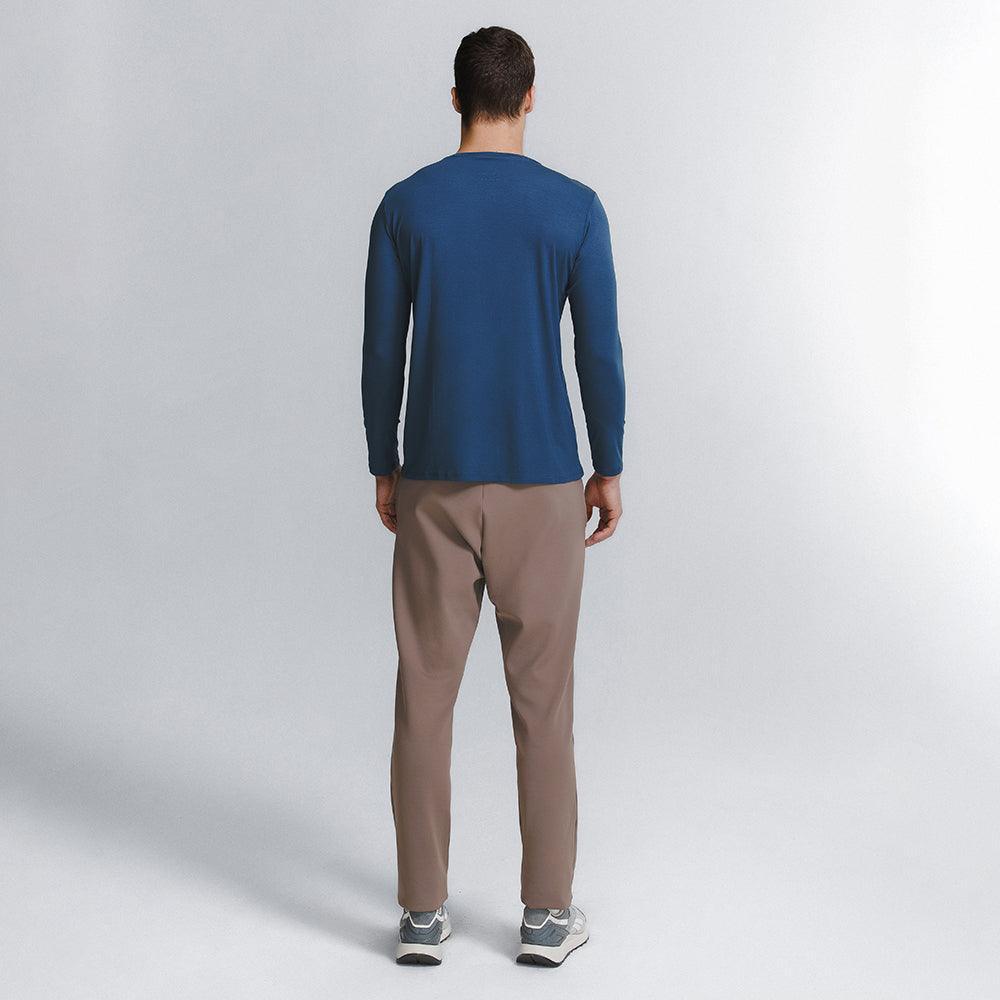 Tech Long Sleeve T-Shirt - New Navy