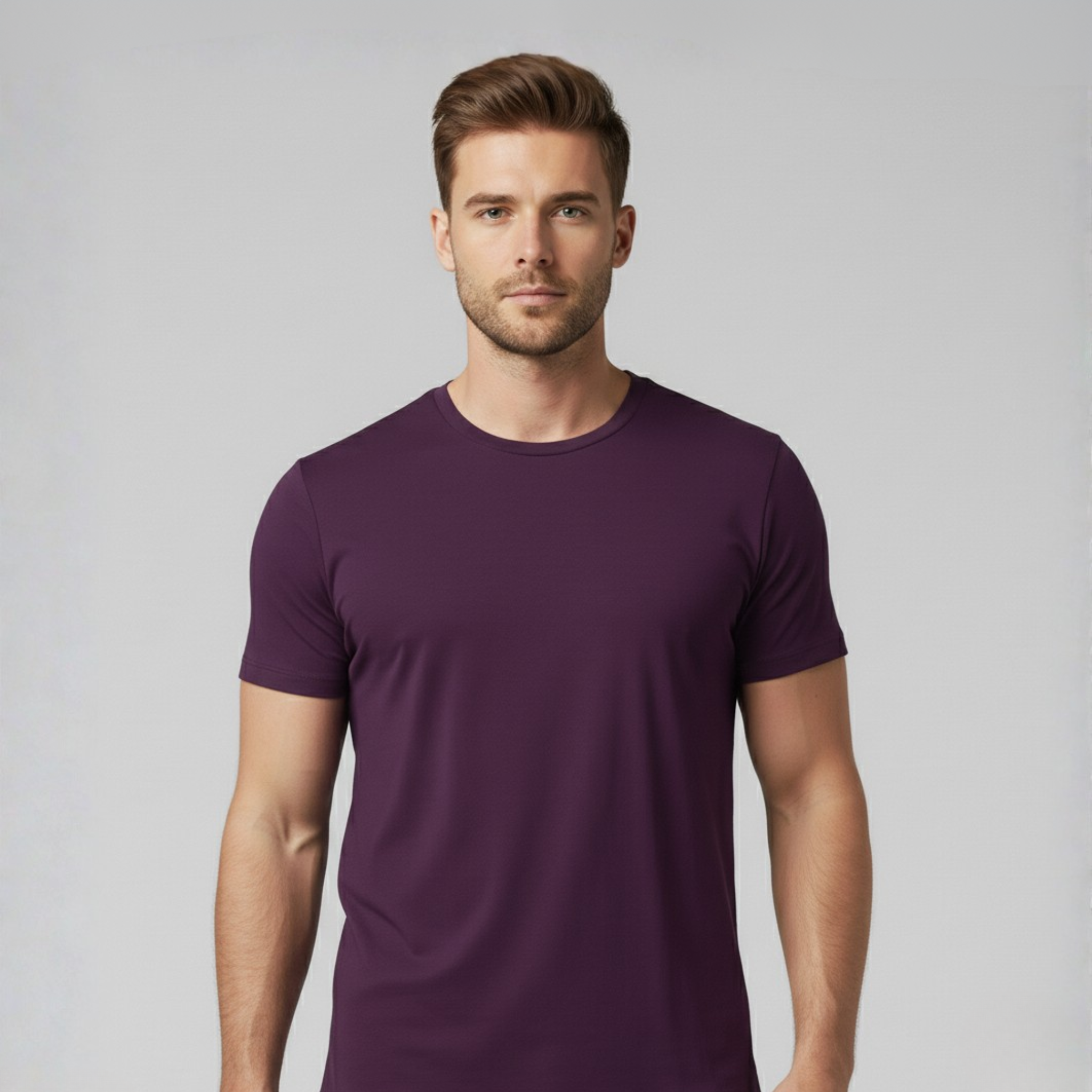 Tech Daily Basic T-Shirt - Grape