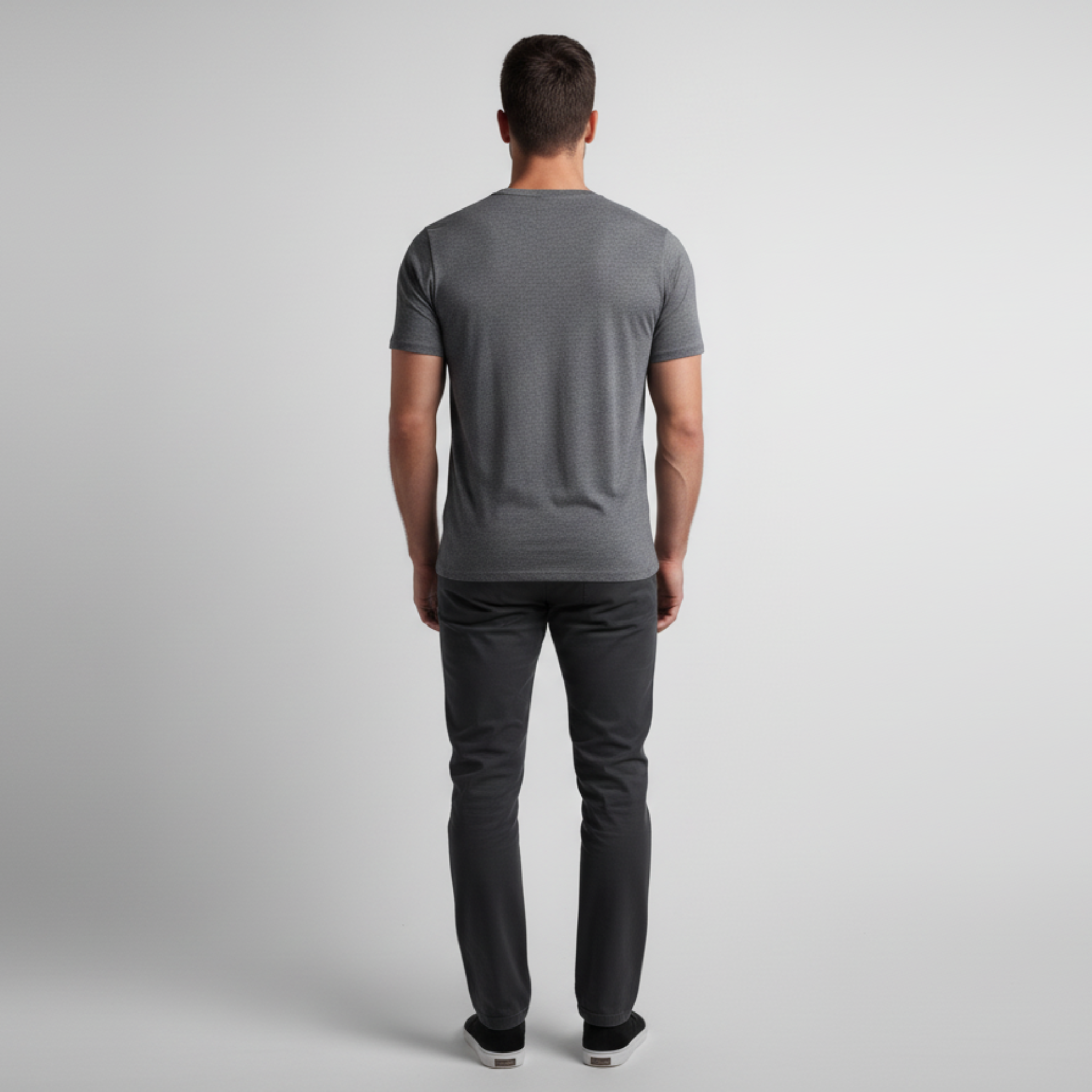 Tech V-Neck T-Shirt – Mescla