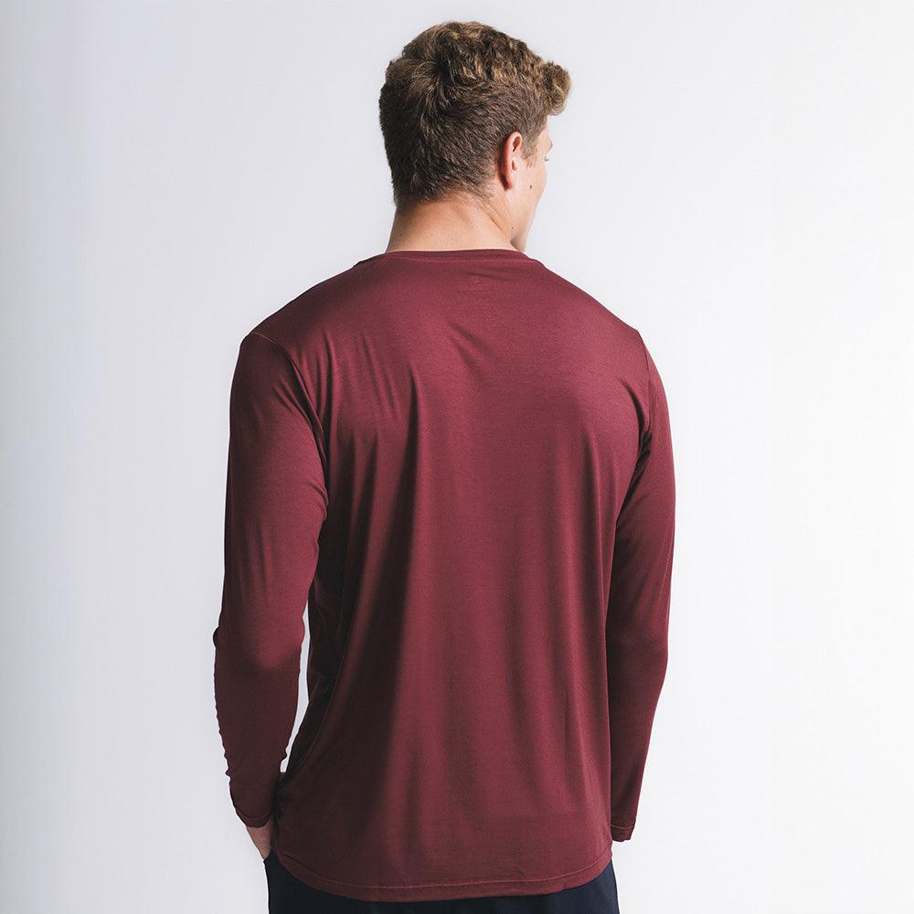 Tech Long Sleeve T-Shirt - Beetroot