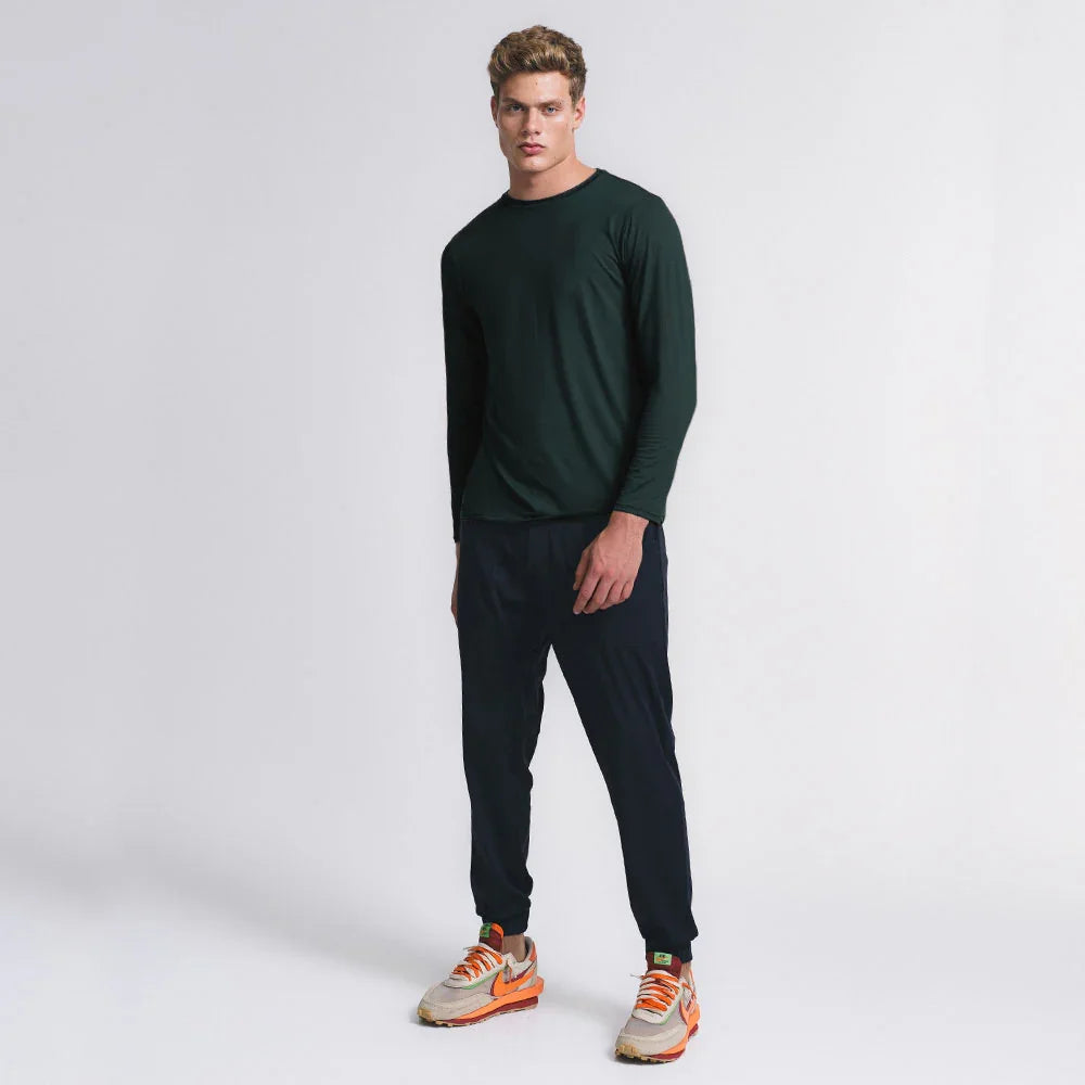Tech Long Sleeve T-Shirt - Evergreen