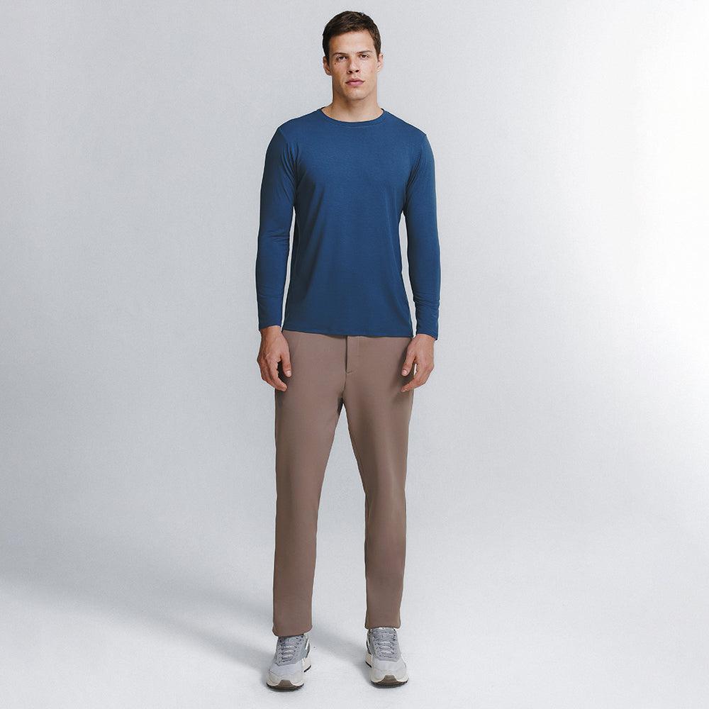 Tech Long Sleeve T-Shirt - New Navy