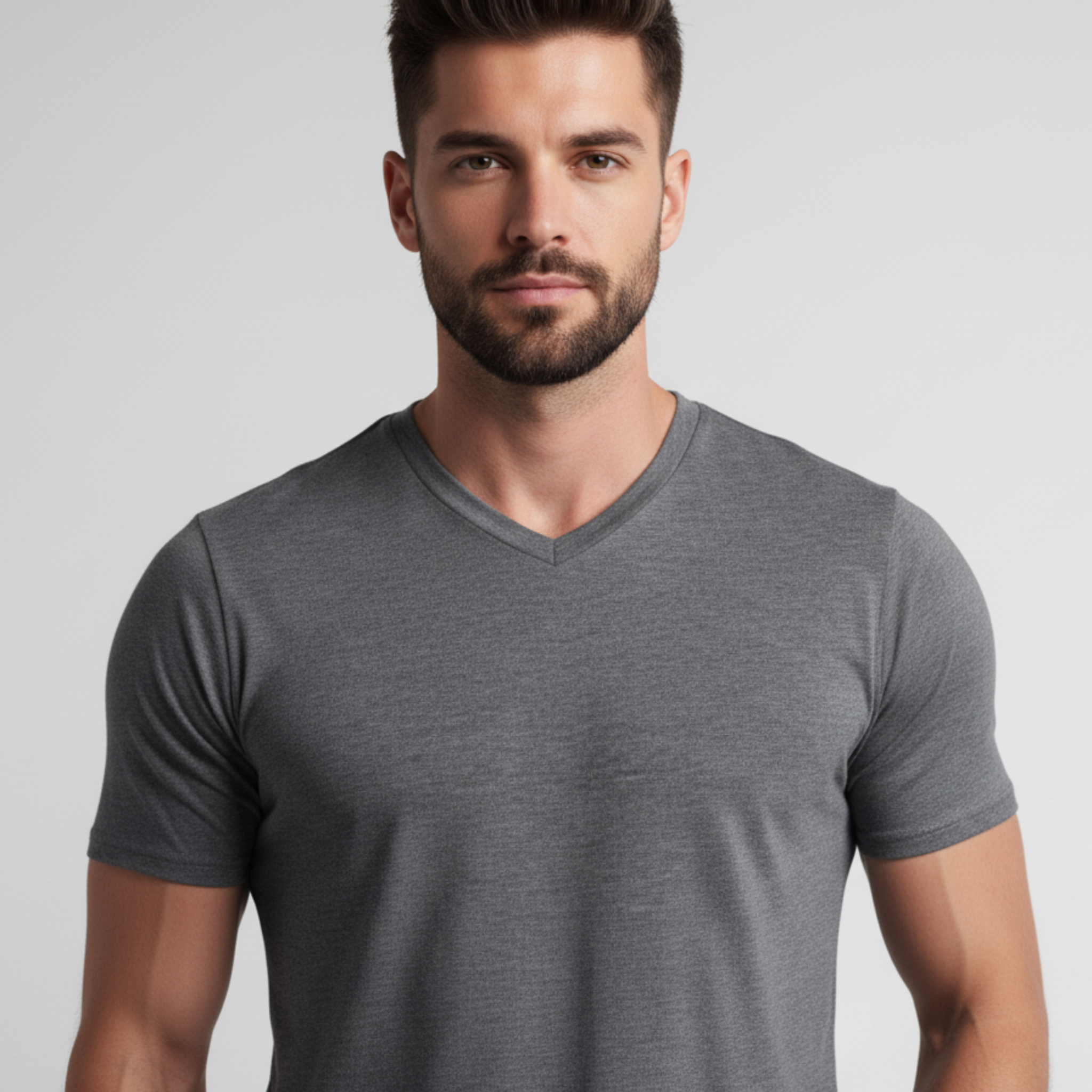 Tech V-Neck T-Shirt –  Mescla