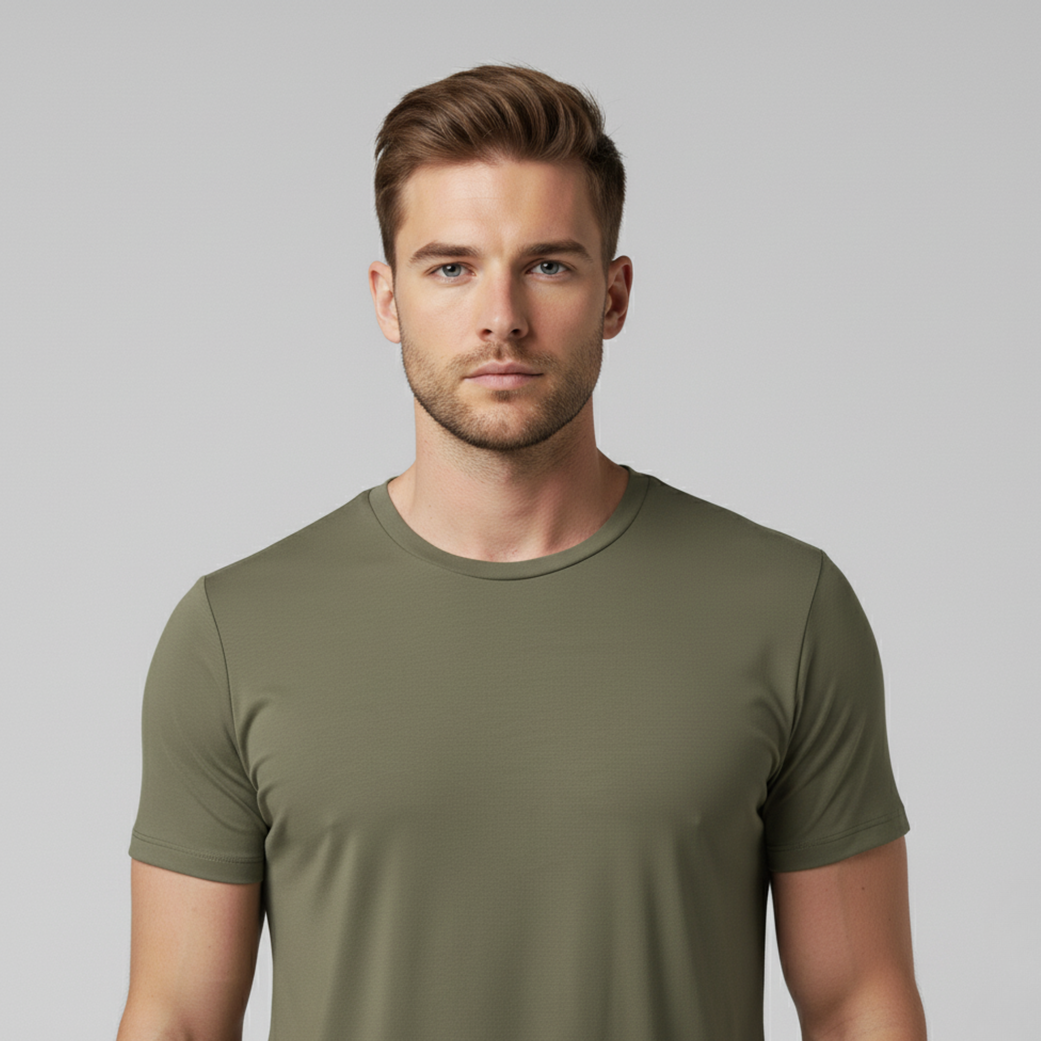 Tech Daily Basic T-Shirt - Dry Leaf