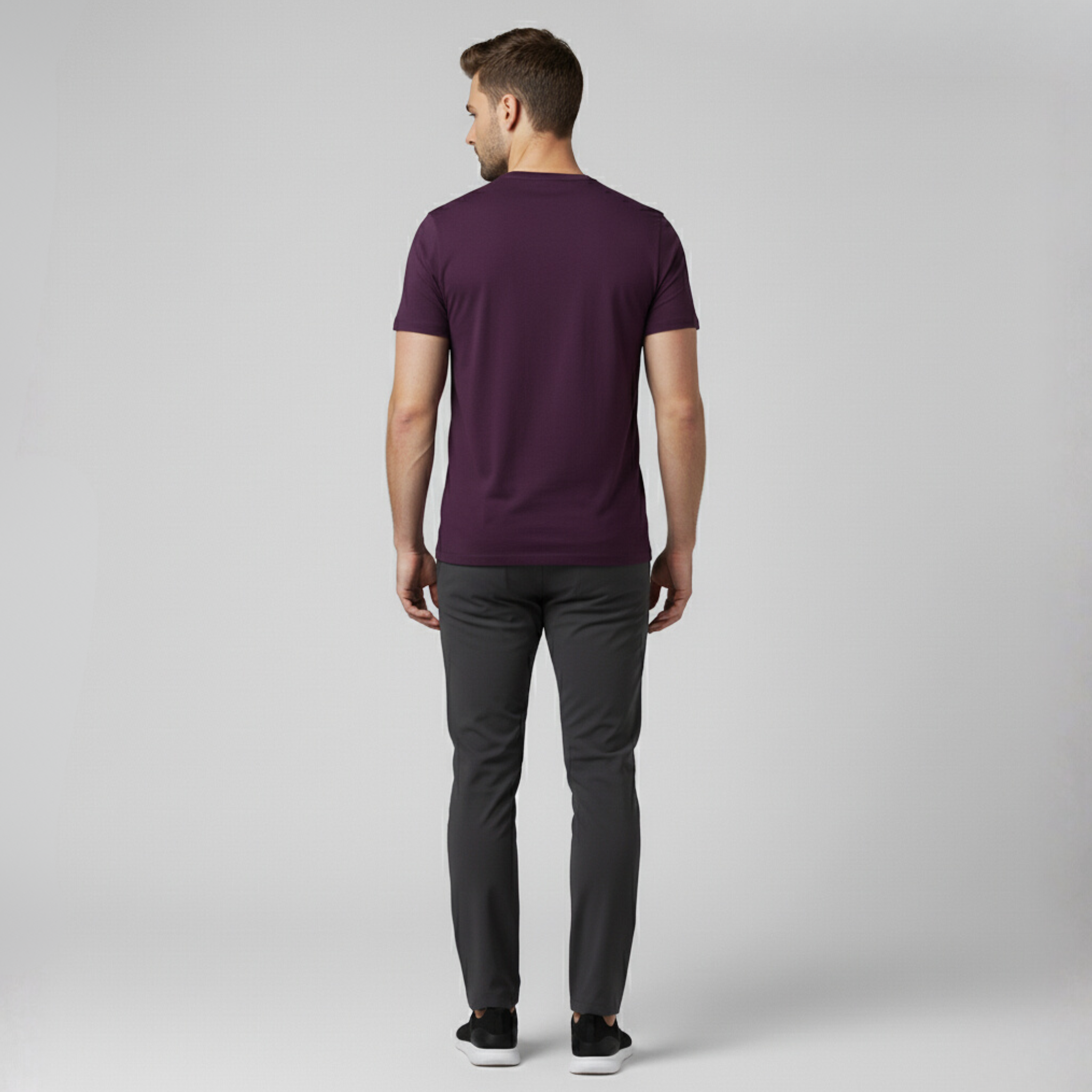 Tech Daily Basic T-Shirt - Grape