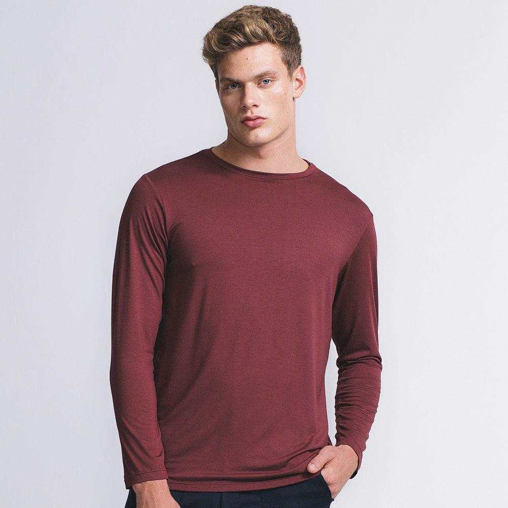 Tech Long Sleeve T-Shirt - Beetroot