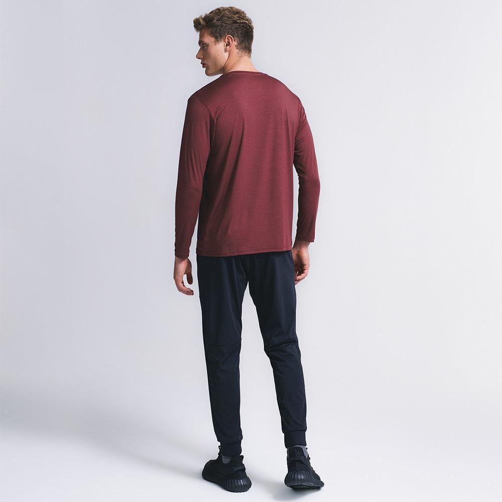 Tech Long Sleeve T-Shirt - Beetroot