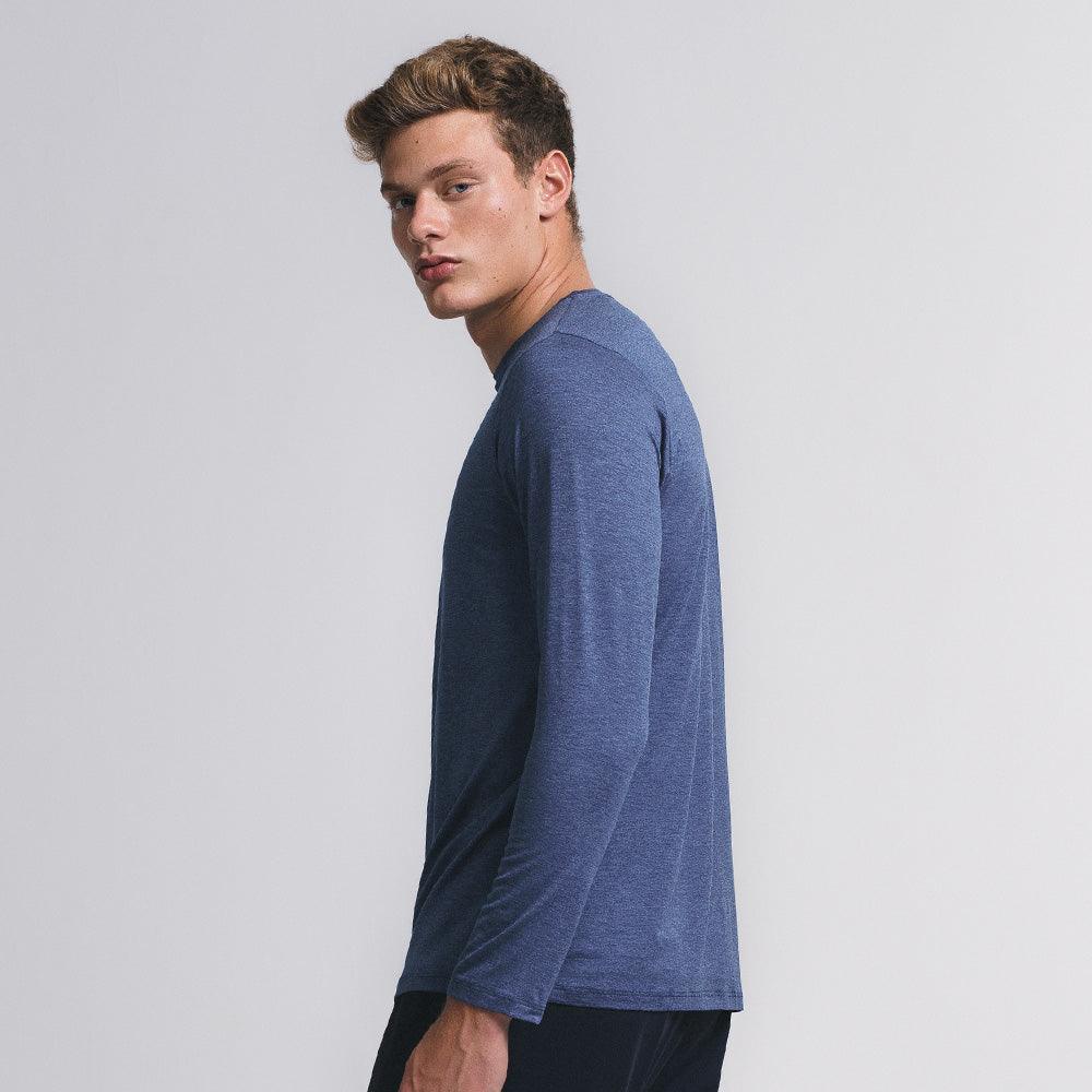 Tech Long Sleeve T-Shirt - Indigo