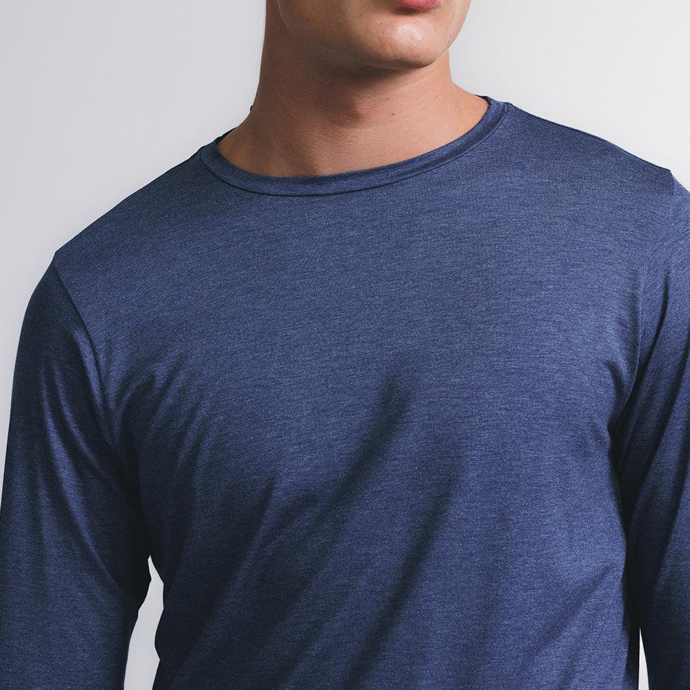 Tech Long Sleeve T-Shirt - Indigo